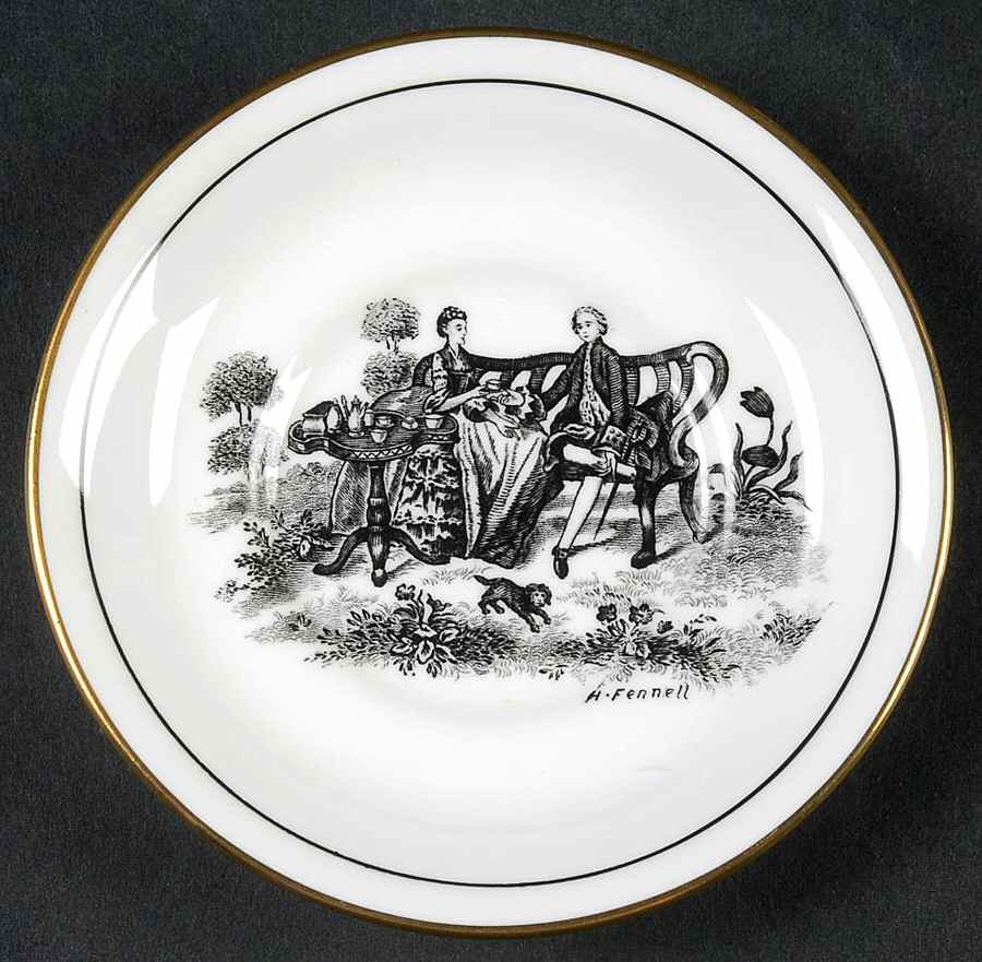 RCH27 Saucer for Flat Demitasse Cup by Royal Chelsea-1