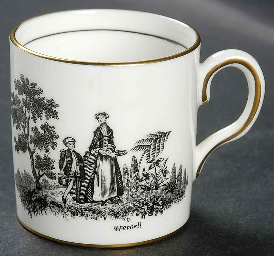 RCH27 Flat Demitasse Cup by Royal Chelsea-1