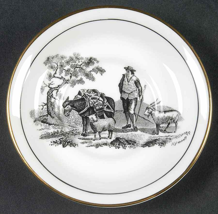 RCH27 Saucer for Flat Demitasse Cup by Royal Chelsea-1