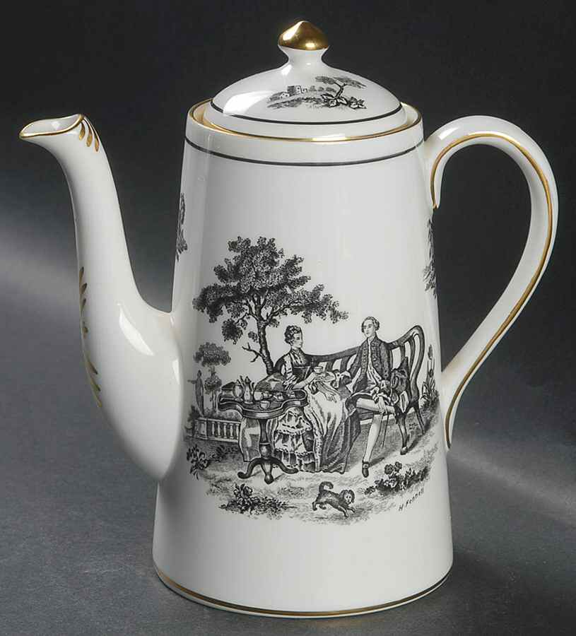 RCH27 Mini Coffee Pot & Lid by Royal Chelsea-1