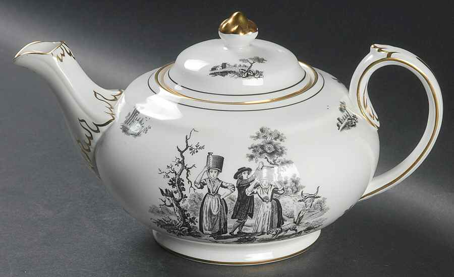 RCH27 Teapot & Lid by Royal Chelsea-1