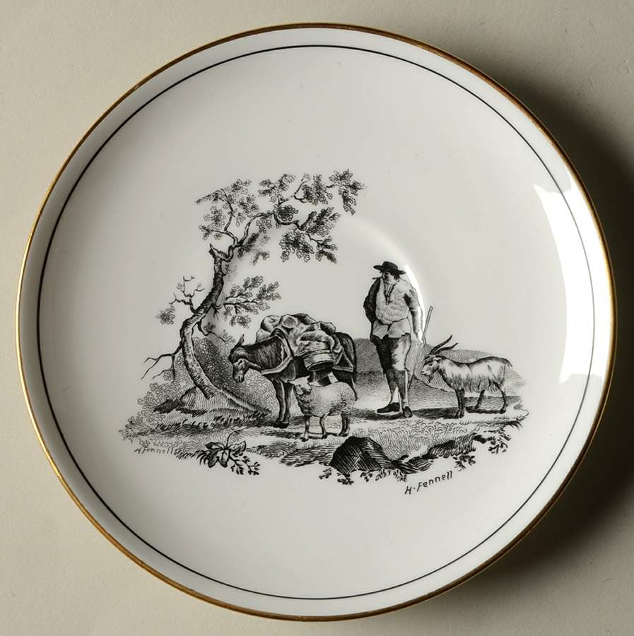 RCH27 Saucer for Footed Cup by Royal Chelsea-1