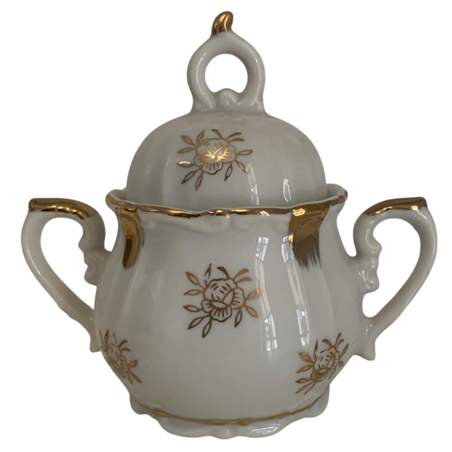 3926 Sugar Bowl & Lid by Royal Crown (Japan)-1