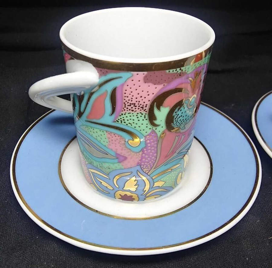 Cafe Galleria Espresso Cup & Saucer Set by Rosenthal - Continental-1