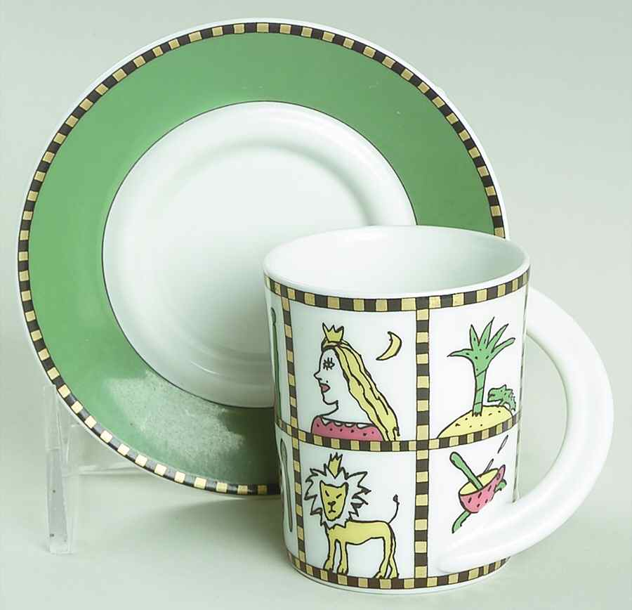Cafe Galleria Espresso Cup and Saucer Set by Rosenthal - Continental-1
