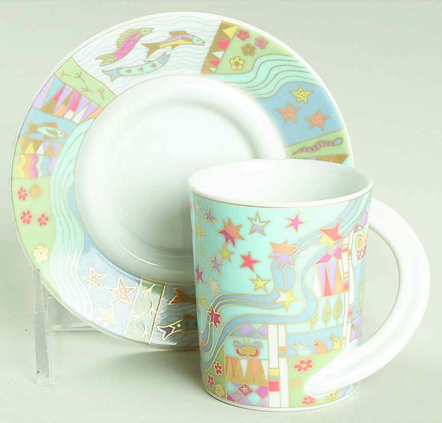 Cafe Galleria Espresso Cup and Saucer Set by Rosenthal - Continental-1