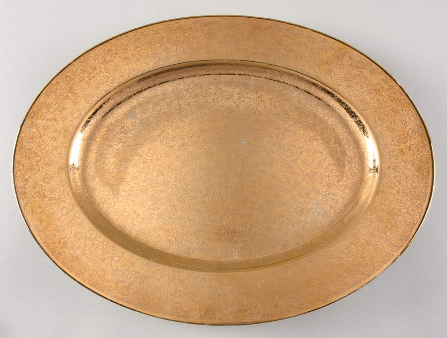RYL180 15" Oval Serving Platter by Royal (USA)-1
