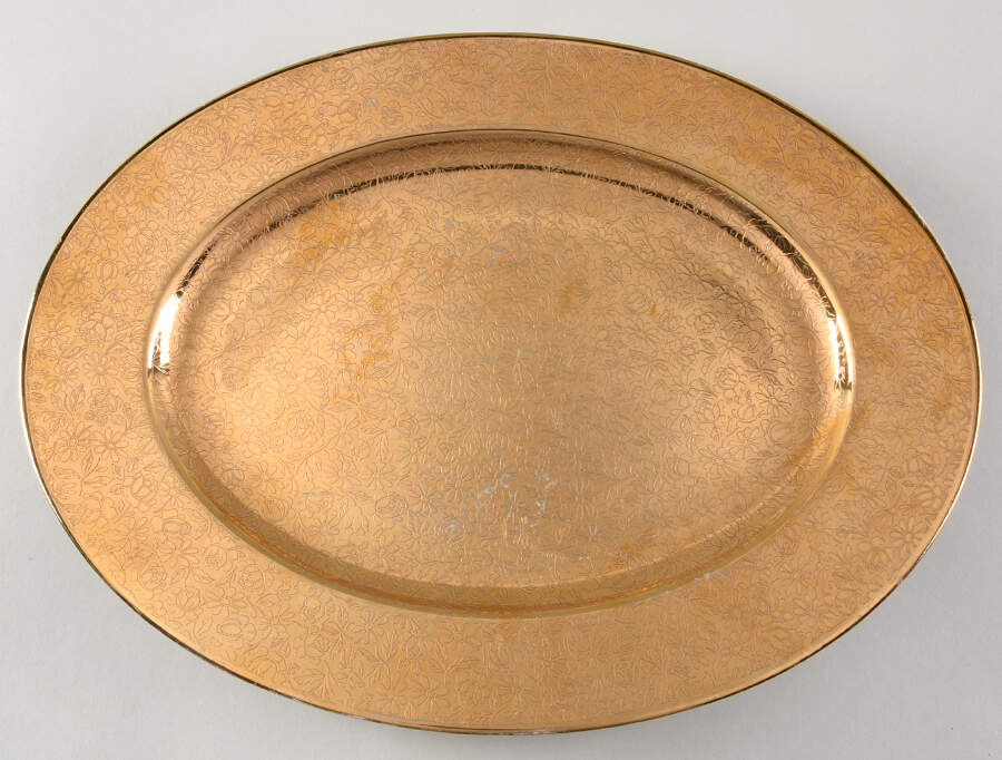 RYL180 13" Oval Serving Platter by Royal (USA)-1