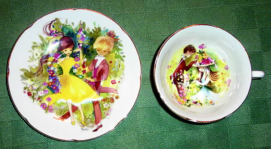 2125 Footed Cup & Saucer Set by Royal Grafton-1