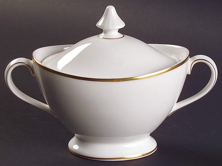 Alice (Classic Shape) Sugar Bowl & Lid by Royal Doulton-1