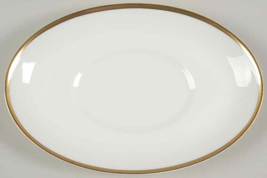 Alice (Classic Shape) Underplate for Gravy Boat by Royal Doulton-1