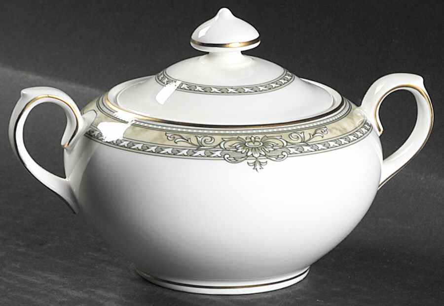 Isabella (New Shape 2001) Sugar Bowl & Lid by Royal Doulton-1