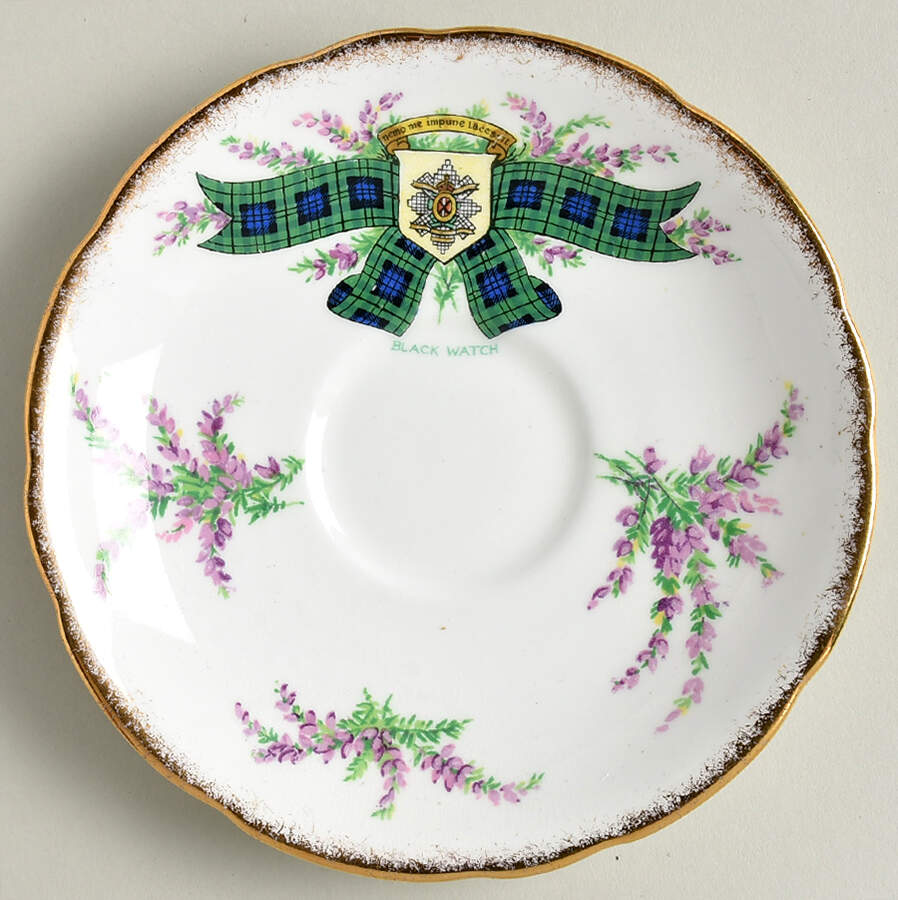 Tartan Series Saucer for Footed Cup by Royal Stafford-1