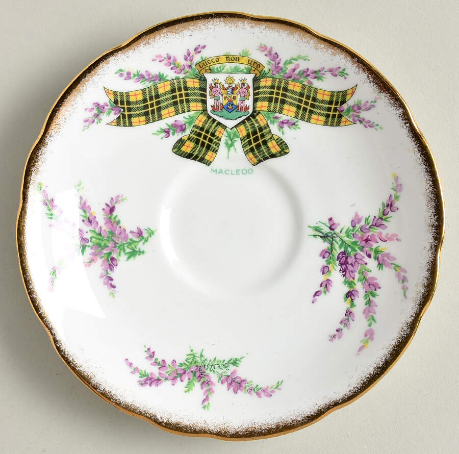 Tartan Series Saucer for Footed Cup by Royal Stafford-1