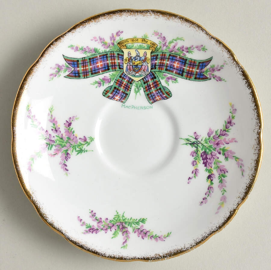 Tartan Series Saucer for Footed Cup by Royal Stafford-1