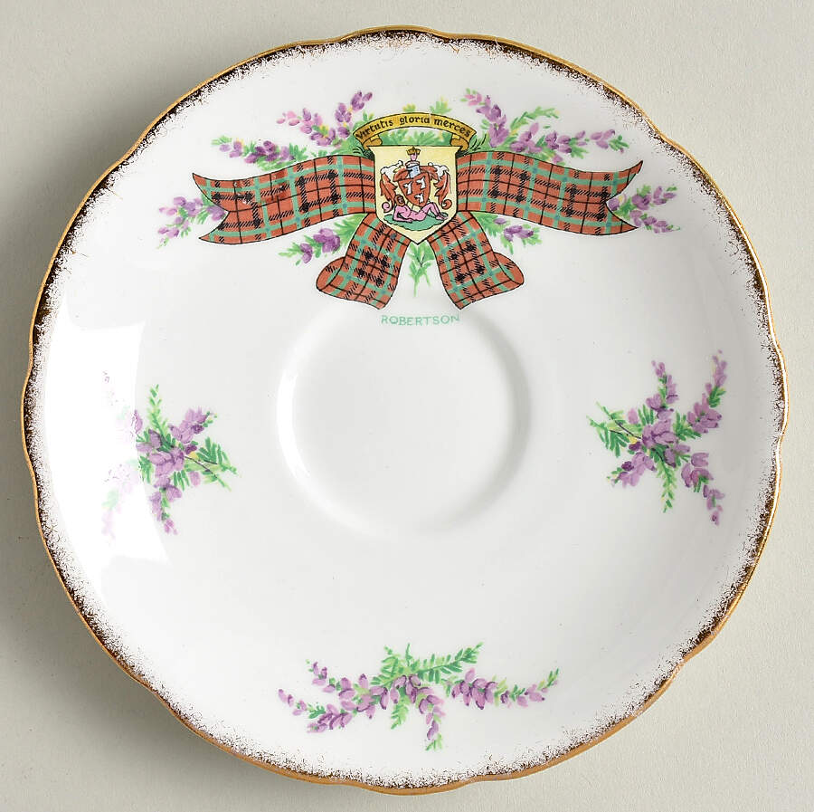 Tartan Series Saucer for Footed Cup by Royal Stafford-1