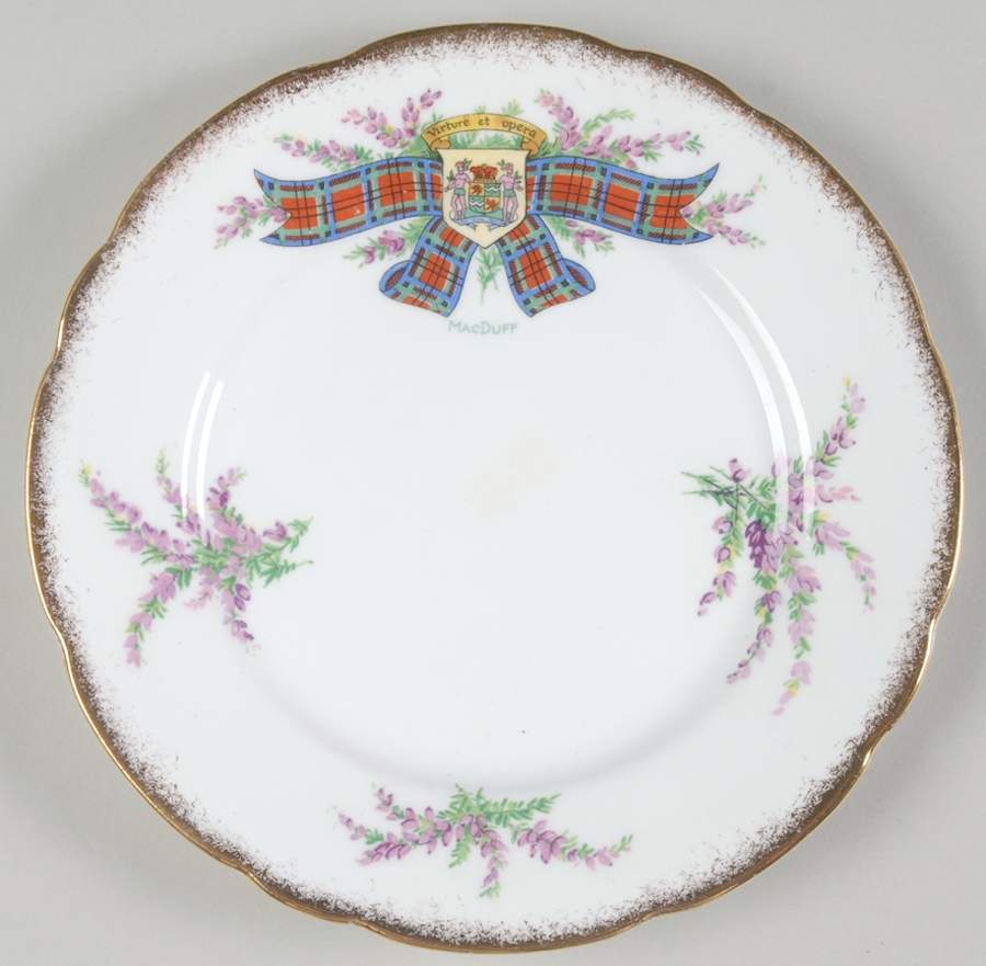 Tartan Series Bread & Butter Plate by Royal Stafford-1