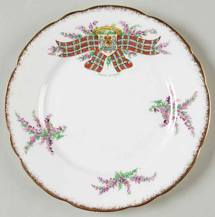 Tartan Series Bread & Butter Plate by Royal Stafford-1