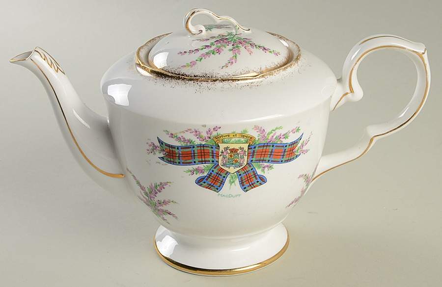 Tartan Series Teapot & Lid by Royal Stafford-1