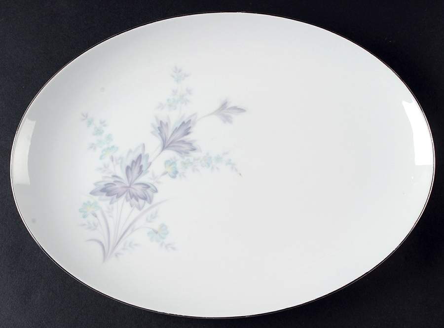 Sharon 12" Oval Serving Platter by Royal Crest (Japan)-1