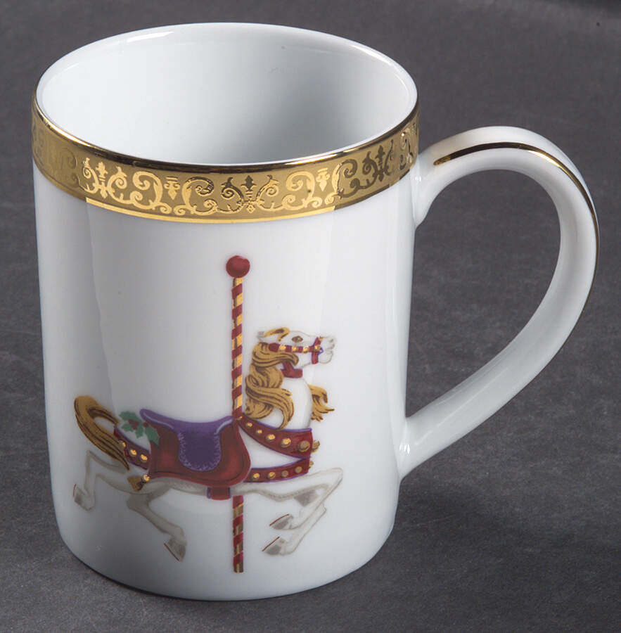 Gold Buffet (Carousel) Mug by Royal Gallery-1