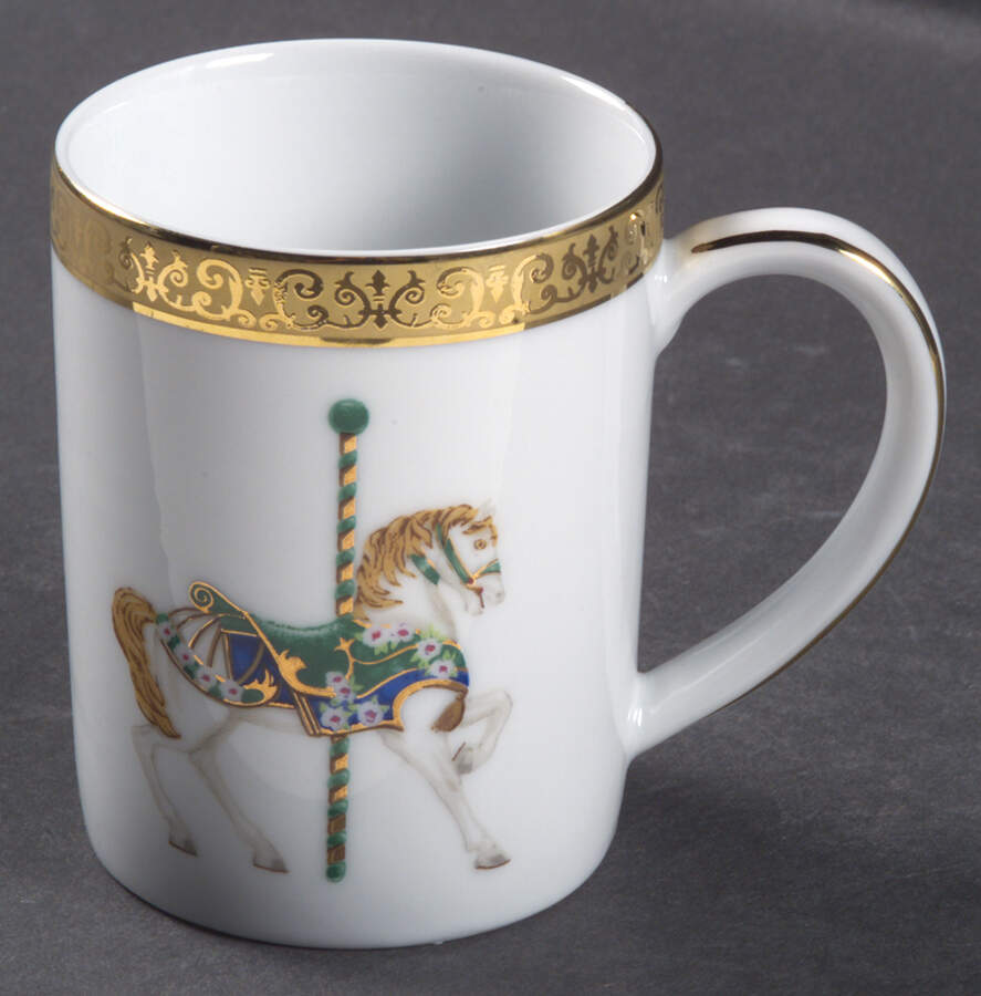Gold Buffet (Carousel) Mug by Royal Gallery-1