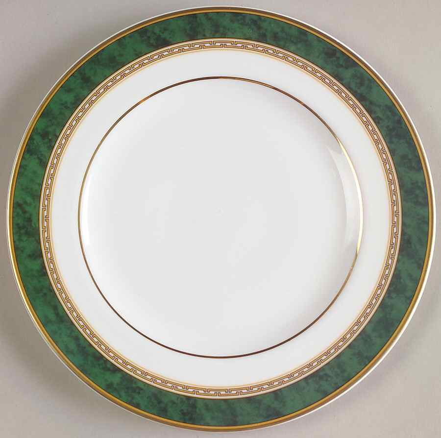 Green Marble Bread & Butter Plate by Royal Doulton-1