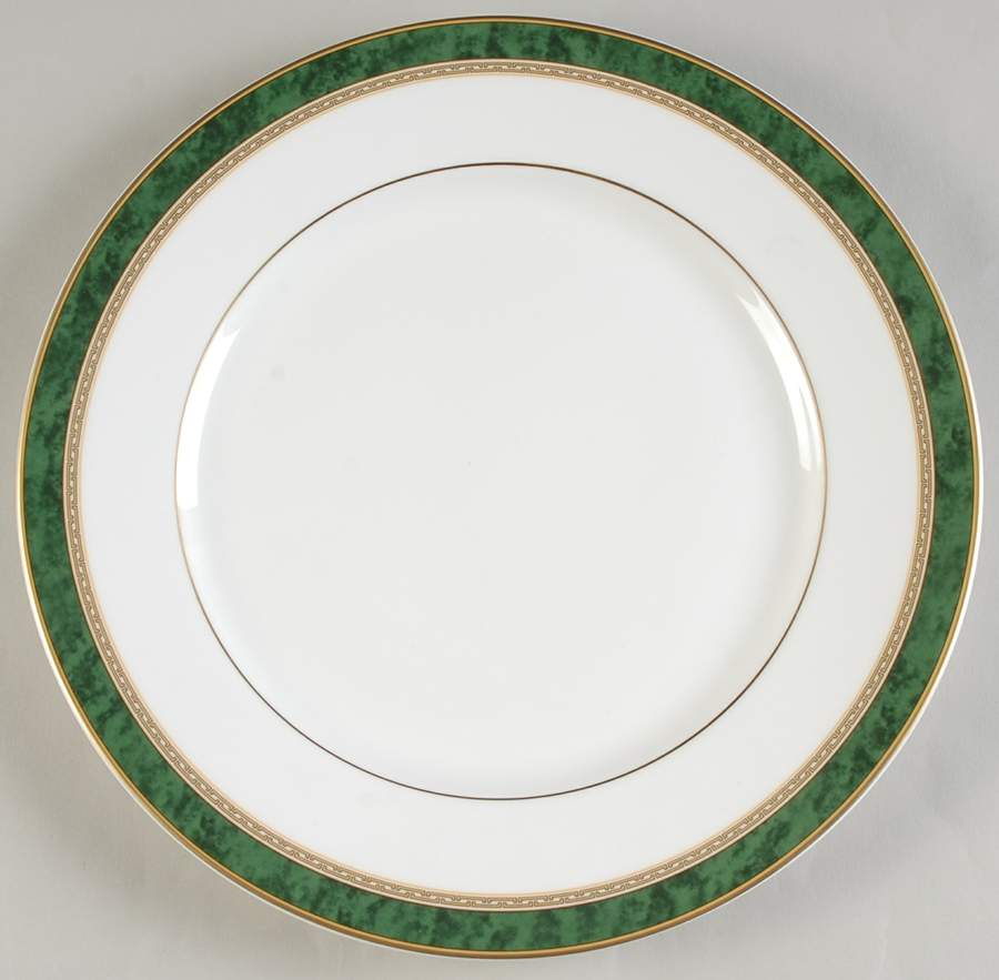 Green Marble Dinner Plate by Royal Doulton-1