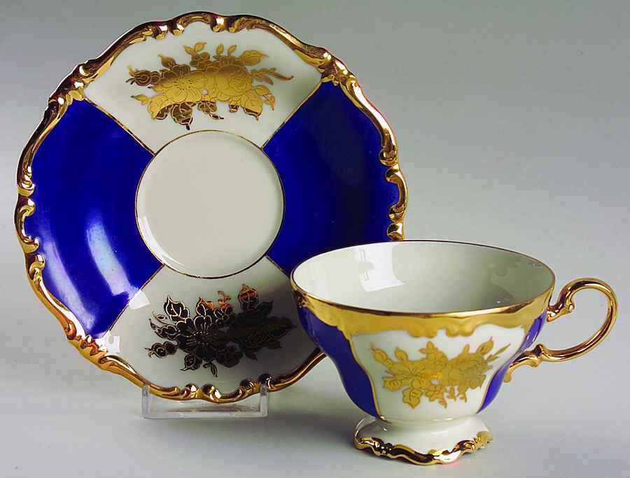 R1216 Footed Cup & Saucer Set by Rosenthal - Continental-1