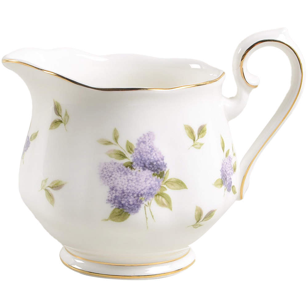 Lilac Lane (Gold Trim) Creamer by Royal Albert-1
