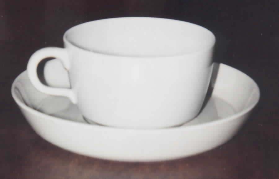 14964 Flat Cup & Saucer Set by Royal Copenhagen-1