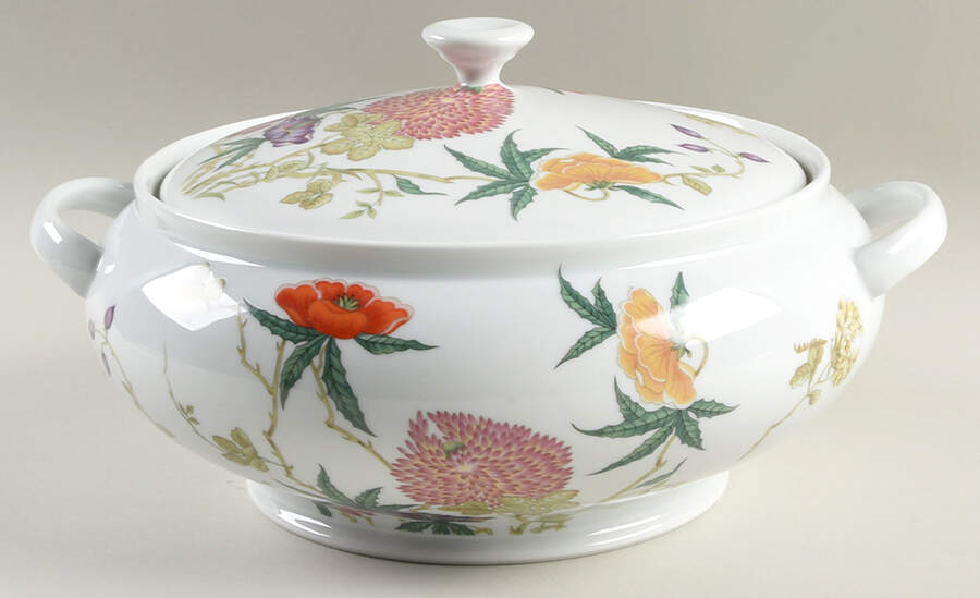 Mioraflor (Menton) Tureen &  Lid by Raynaud-1