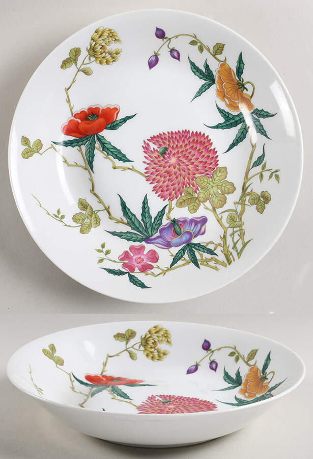Mioraflor (Menton) 9" Round Vegetable Bowl by Raynaud-1