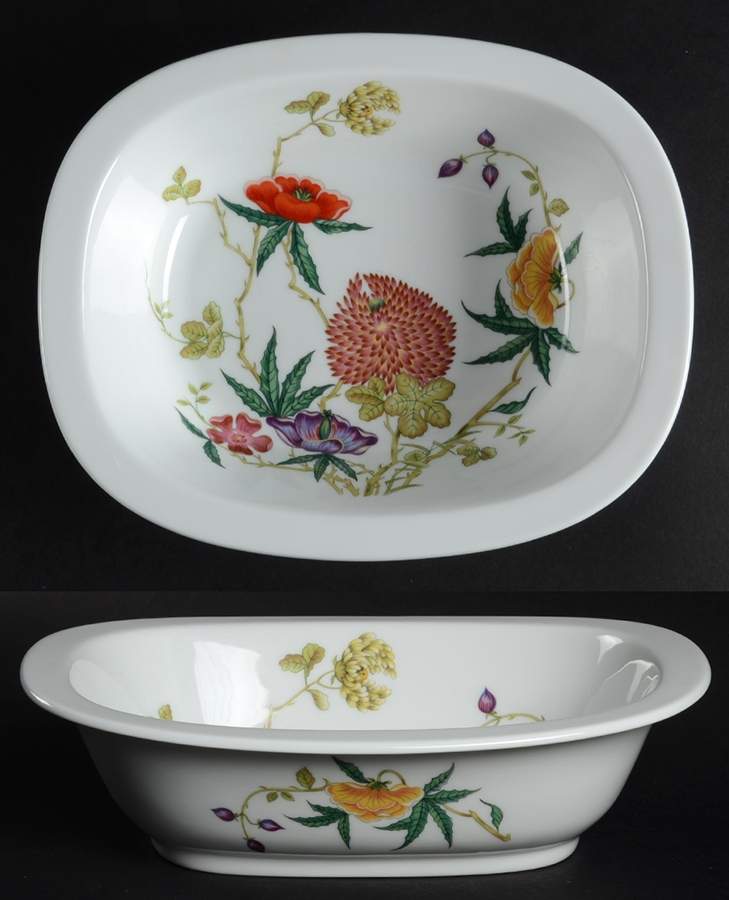 Mioraflor (Menton) 9" Oval Vegetable Bowl by Raynaud-1