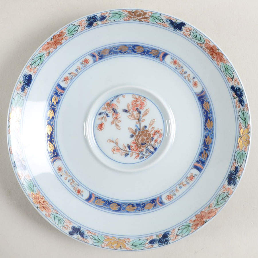 Koutani (Celadon Backgorund) Saucer by Raynaud-1