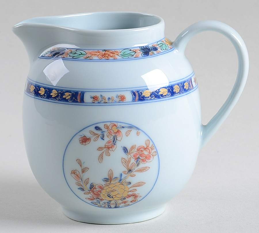 Koutani (Celadon Backgorund) Creamer by Raynaud-1