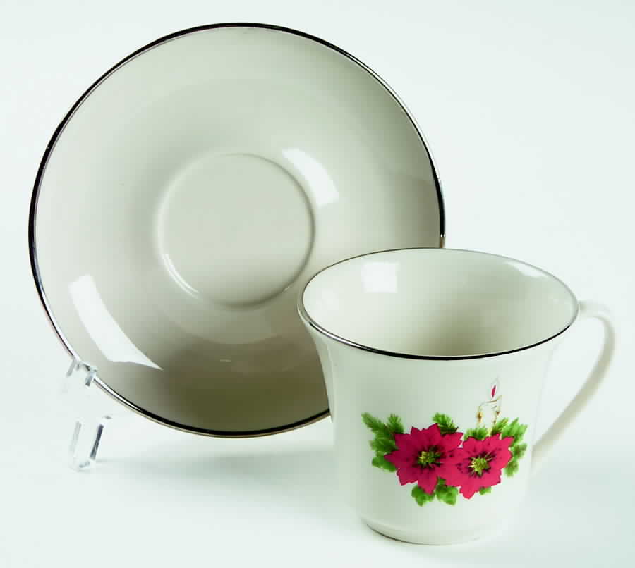 ROD7 Flat Cup & Saucer Set by Royal Devon-1