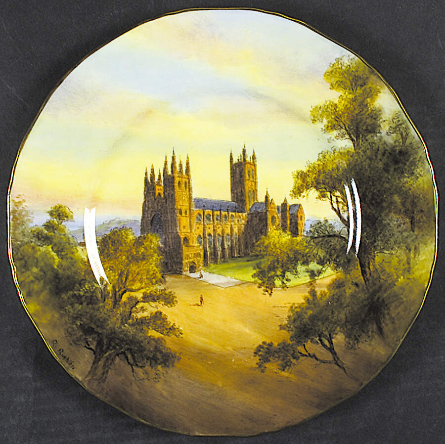 Z344 (Not Encrusted) Dinner Plate by Royal Worcester-1
