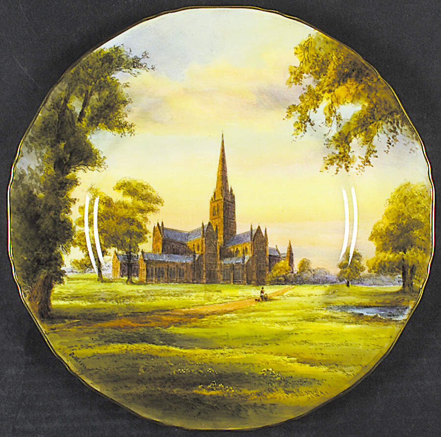 Z344 (Not Encrusted) Dinner Plate by Royal Worcester-1