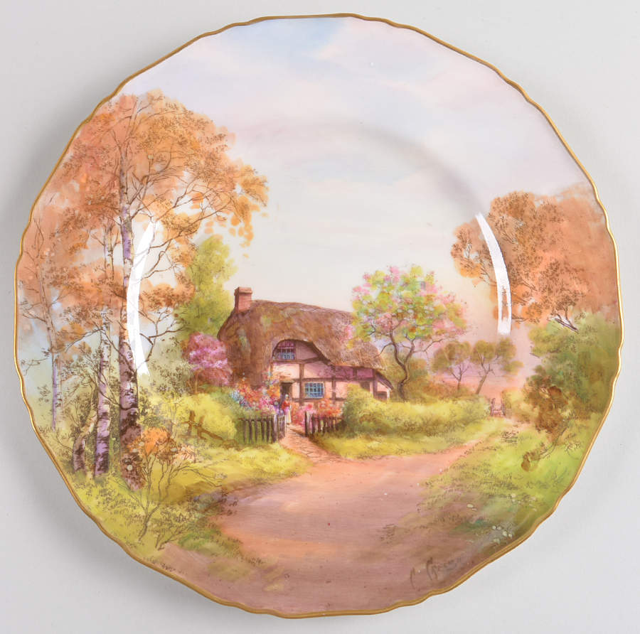 Z163 Dinner Plate by Royal Worcester-1