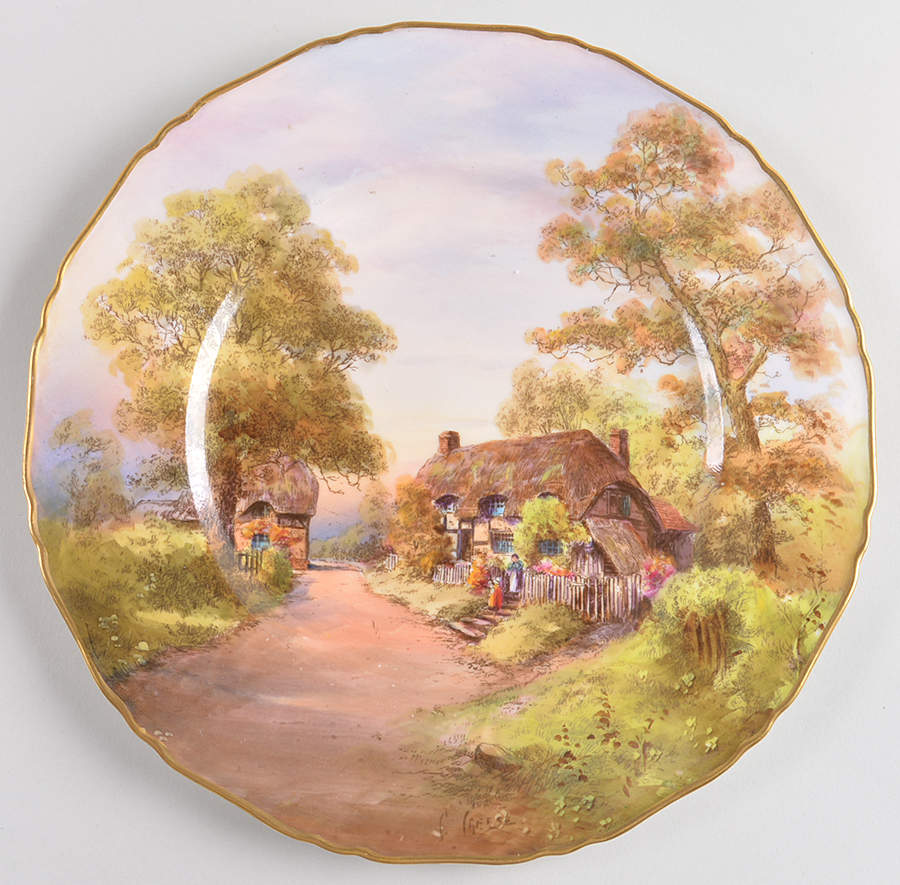 Z163 Dinner Plate by Royal Worcester-1