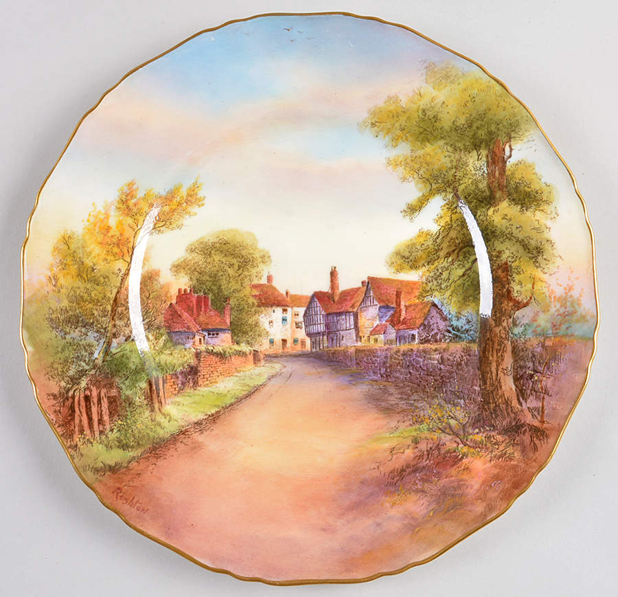 Z163 Dinner Plate by Royal Worcester-1