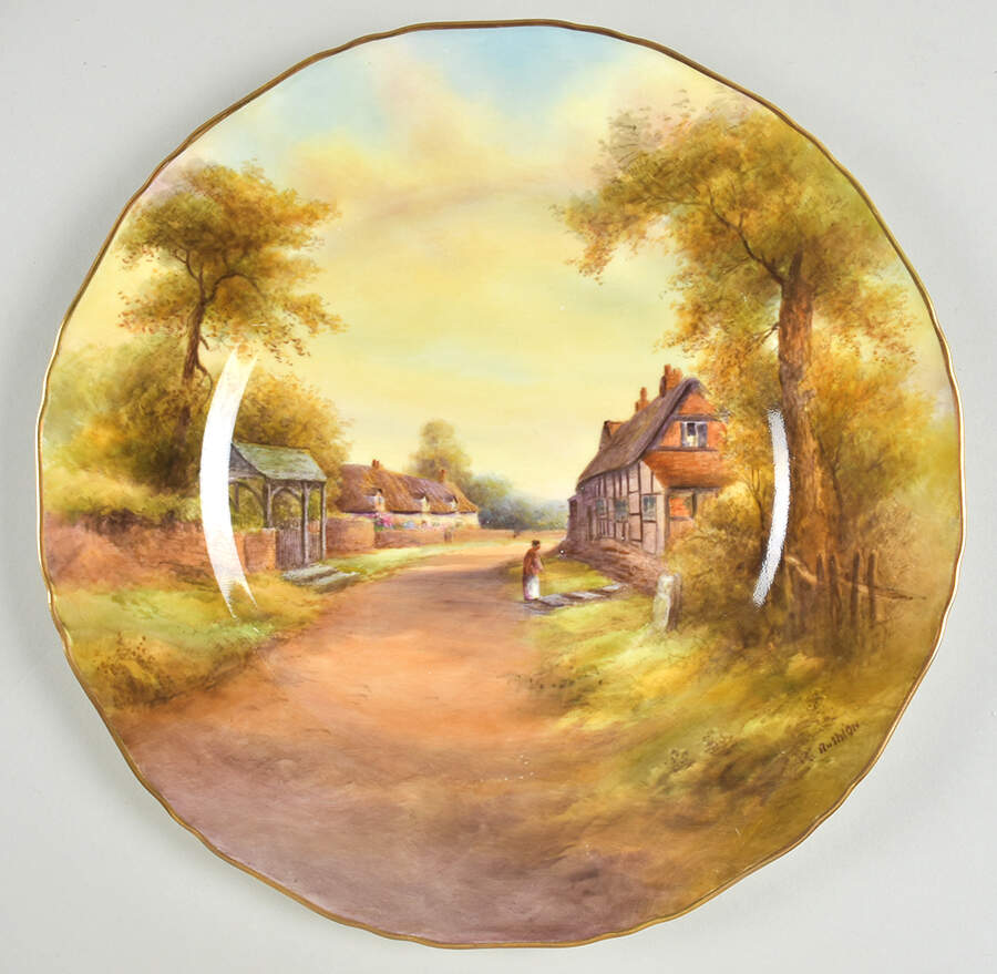Z163 Dinner Plate by Royal Worcester-1