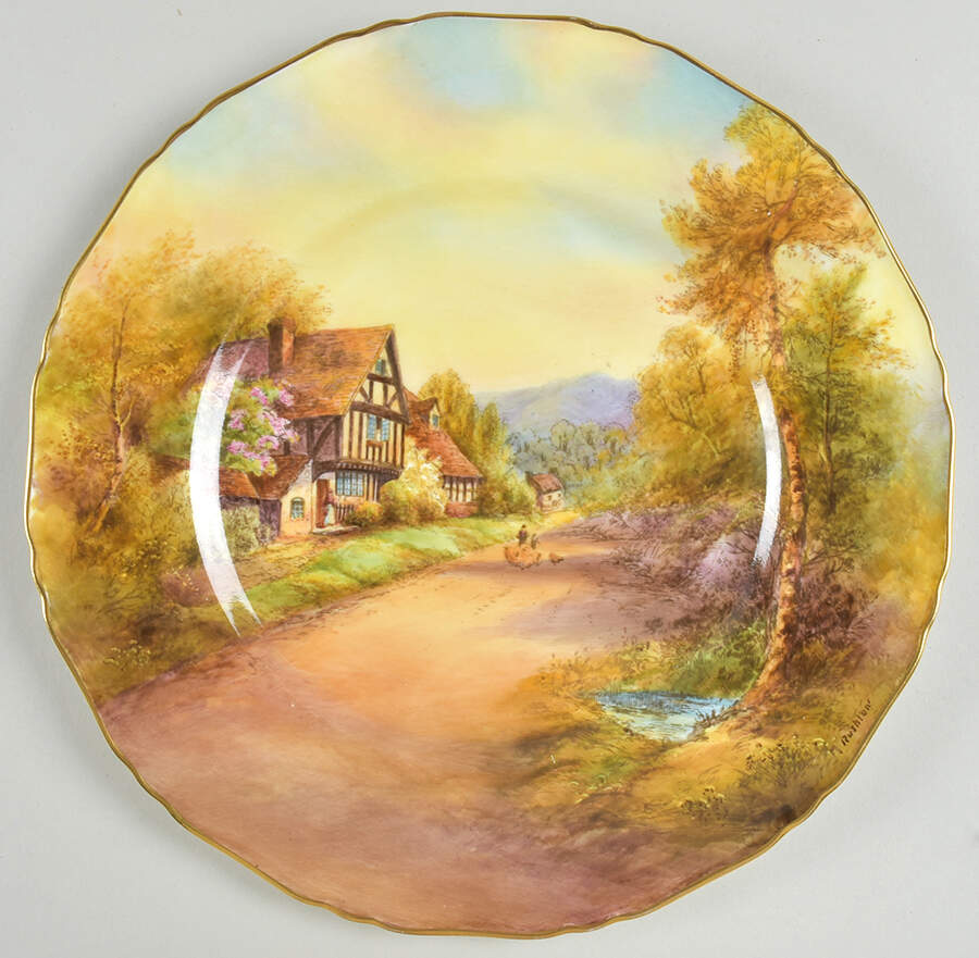 Z163 Dinner Plate by Royal Worcester-1