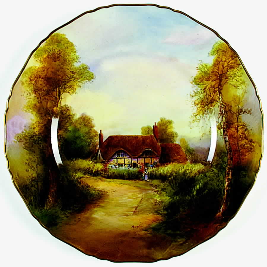 Z163 Dinner Plate by Royal Worcester-1