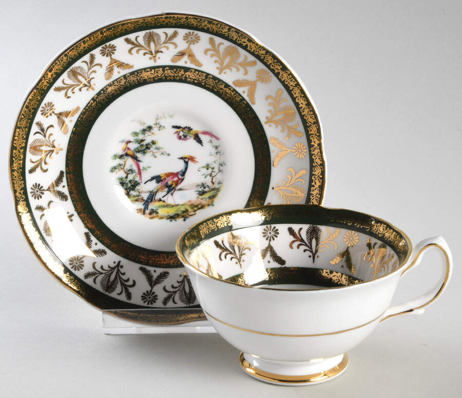 RGR48 Footed Cup & Saucer Set by Royal Grafton-1