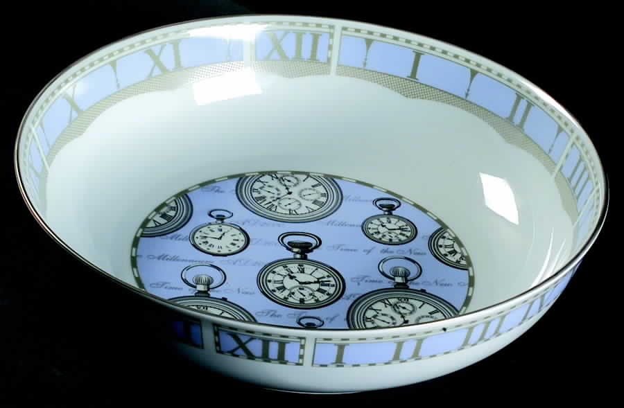 Millennium Time (Platinum) Centerpiece by Royal Worcester-1