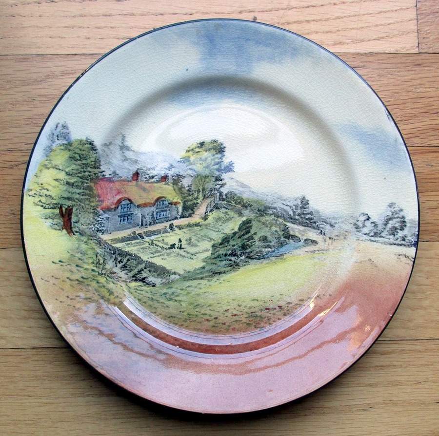 Countryside Luncheon Plate by Royal Doulton-1