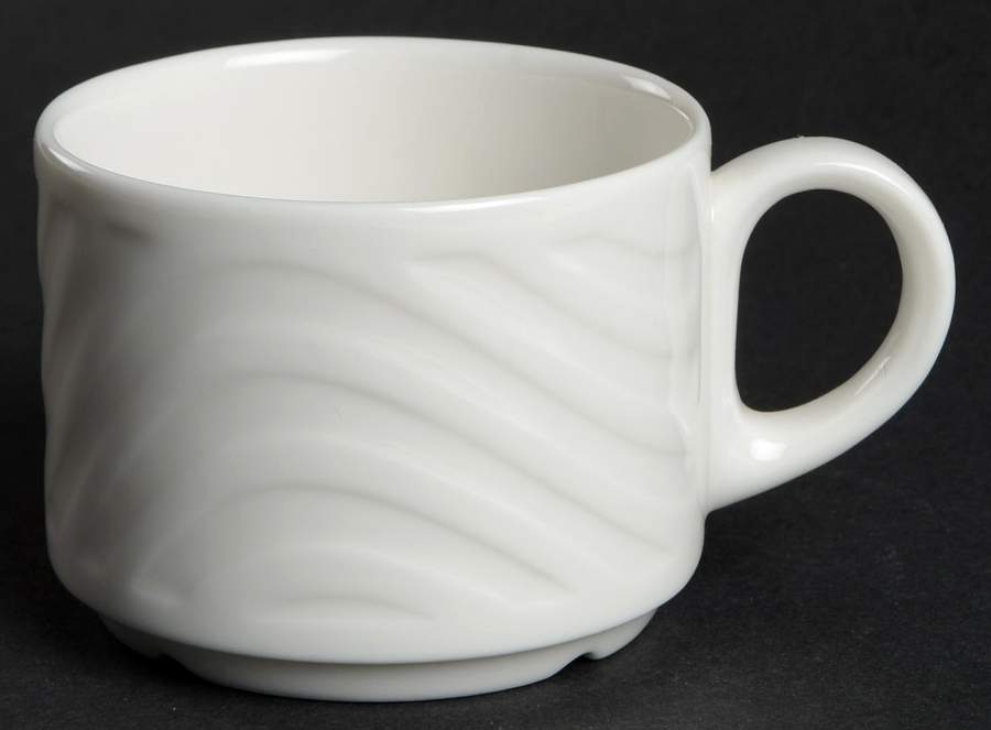 Oceana White Stacking Cup by Royal Doulton-1