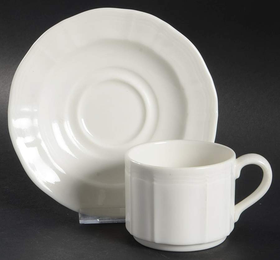 Hallmark (Hotelware) Flat Cup & Saucer Set by Royal Doulton-1